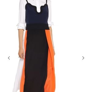 VICTORIA BECKHAM silk dress